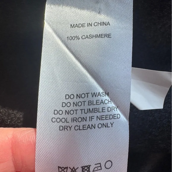 Quince 100% Mongolian Cashmere Double-faced Wrap Coat, NWT. XS - Picture 7 of 10